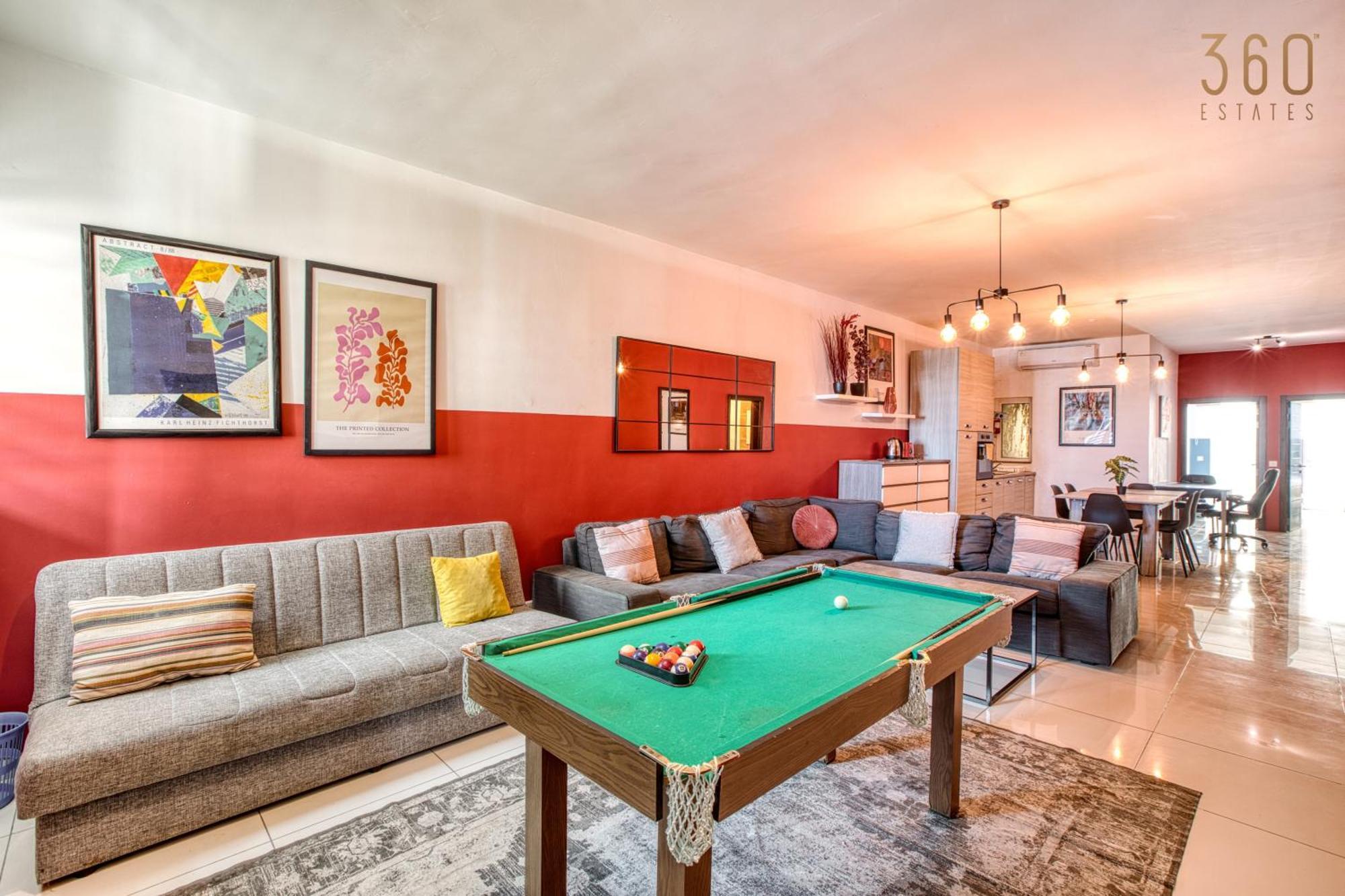 A Lovely 3 Bedroom, 3 Baths Home In The Centre Of Gzira By 360 Estates Zewnętrze zdjęcie