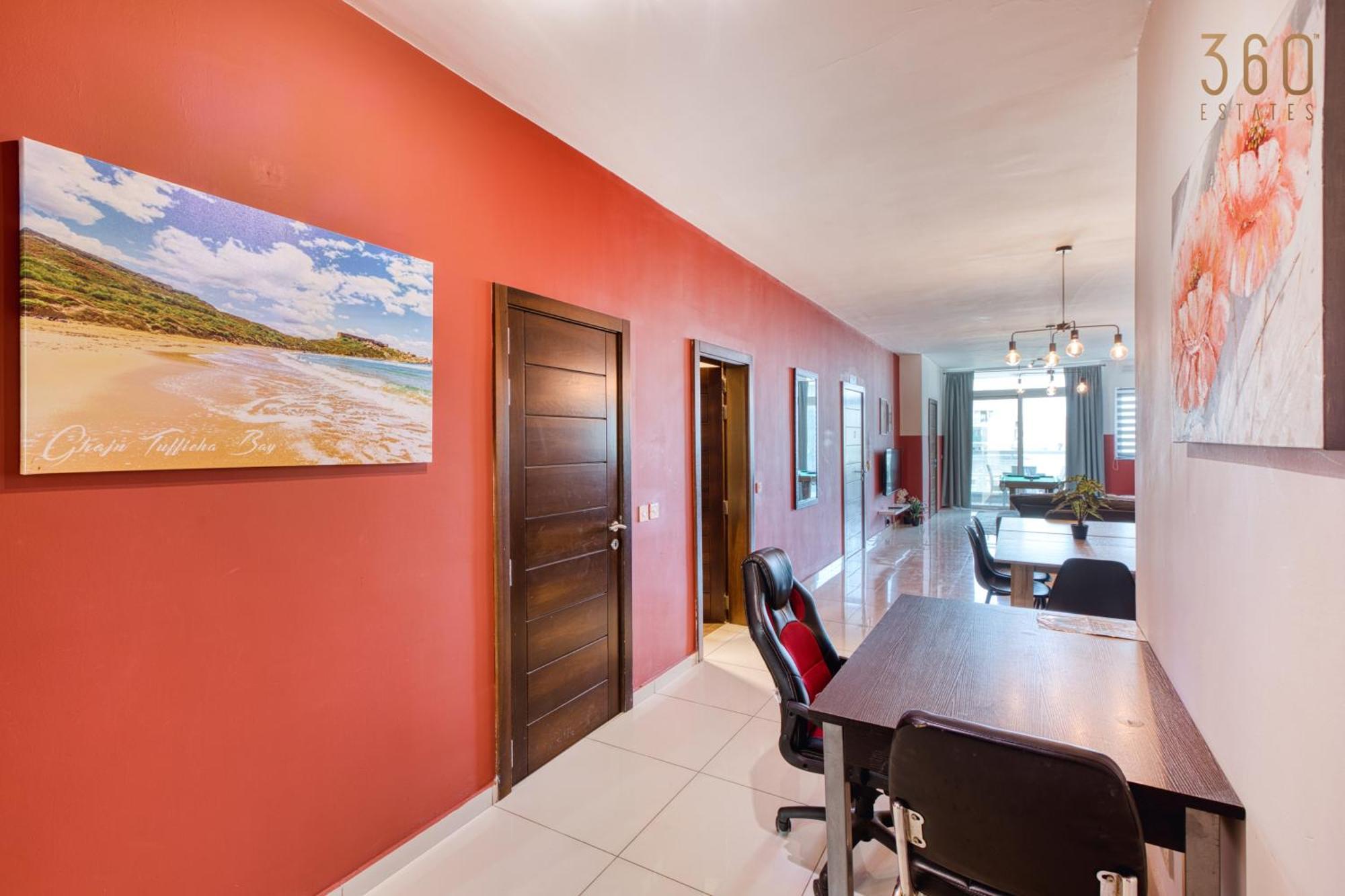 A Lovely 3 Bedroom, 3 Baths Home In The Centre Of Gzira By 360 Estates Zewnętrze zdjęcie
