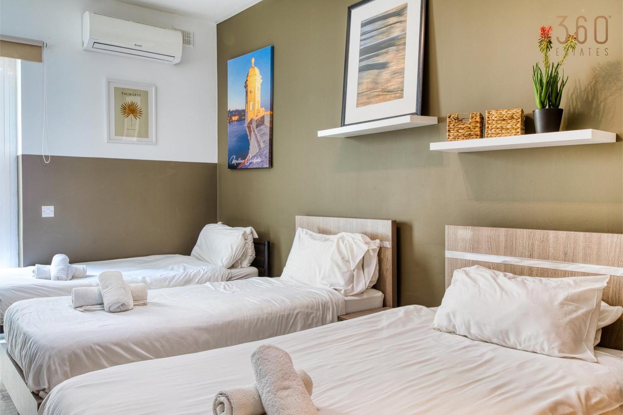 A Lovely 3 Bedroom, 3 Baths Home In The Centre Of Gzira By 360 Estates Zewnętrze zdjęcie