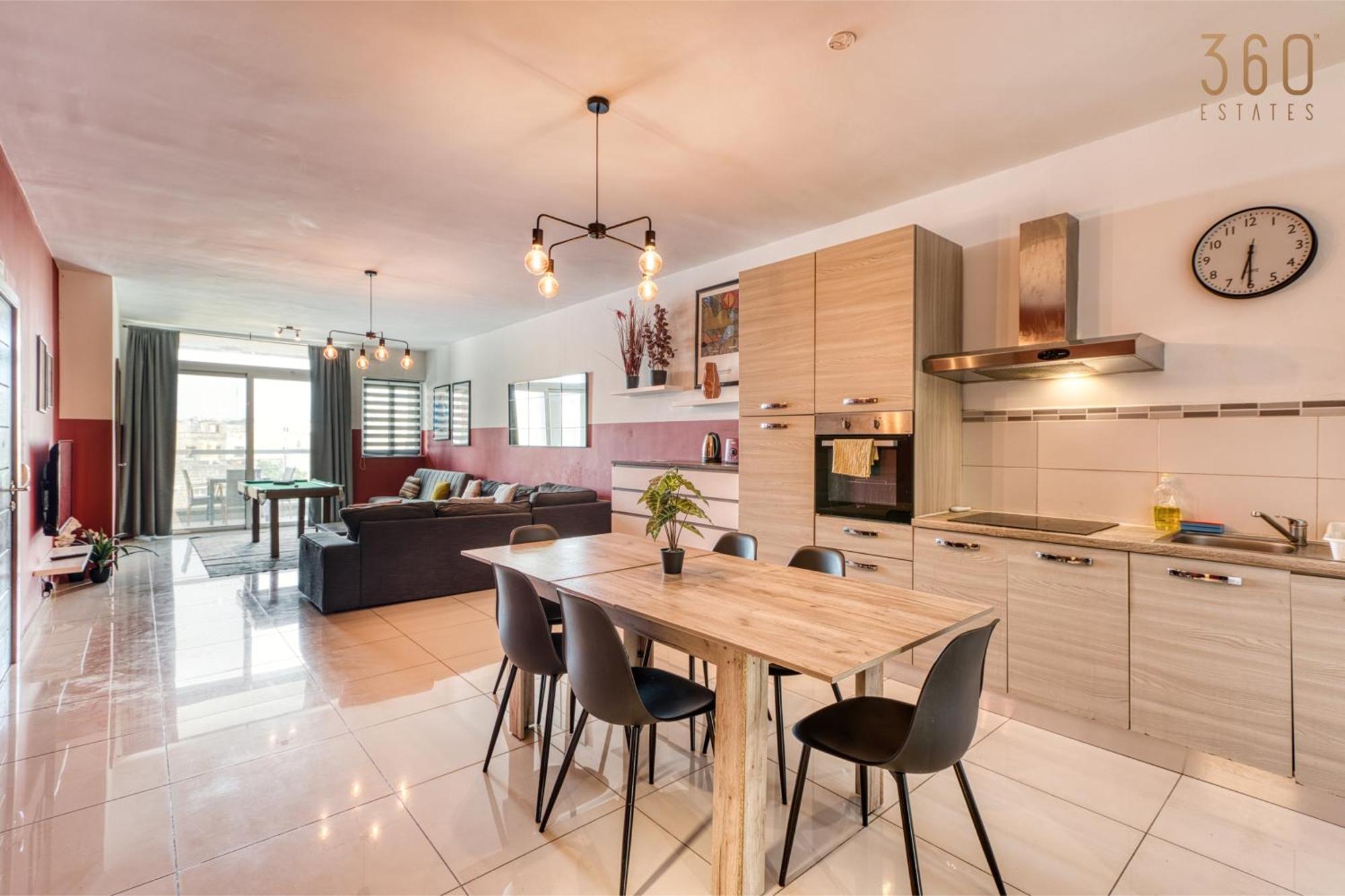 A Lovely 3 Bedroom, 3 Baths Home In The Centre Of Gzira By 360 Estates Zewnętrze zdjęcie