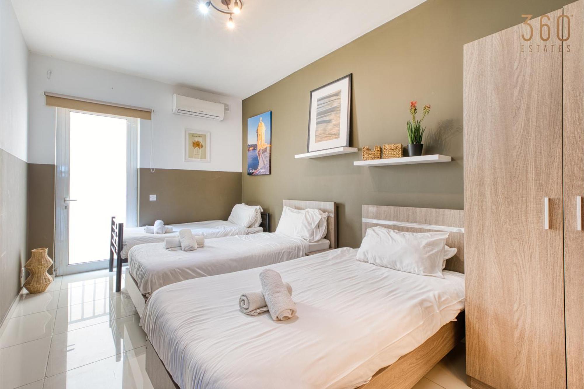 A Lovely 3 Bedroom, 3 Baths Home In The Centre Of Gzira By 360 Estates Zewnętrze zdjęcie
