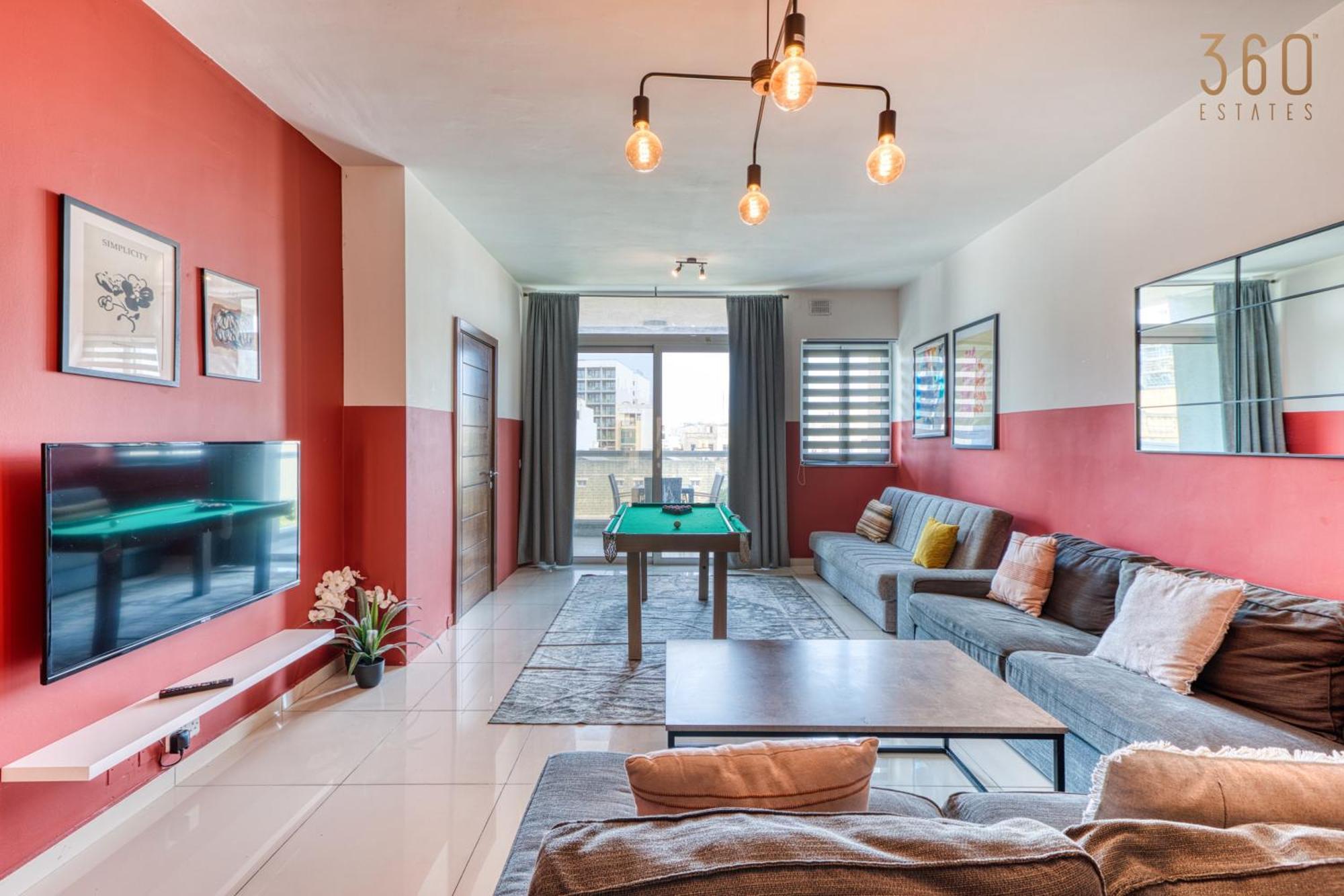 A Lovely 3 Bedroom, 3 Baths Home In The Centre Of Gzira By 360 Estates Zewnętrze zdjęcie